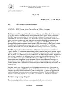 Microsoft Word - FHA EEM Mortgagee Letter 5-05.doc