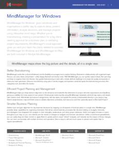 Project management software / Microsoft Office / Microsoft / FastTrack Schedule / Software / MindManager / Personal information managers