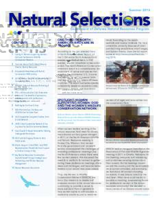 SummerNatural Selections Department of Defense Natural Resources Program  CONTENTS