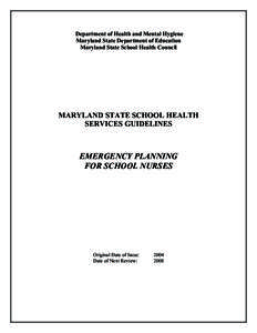 Emergency management / Disaster preparedness / Humanitarian aid / Occupational safety and health / Emergency / Nursing / Federal Emergency Management Agency / Oklahoma Emergency Management Act / Florida Division of Emergency Management / Public safety / Medicine / Health