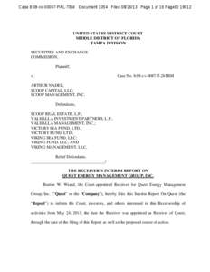 Case 8:09-cv[removed]RAL-TBM Document 1054 Filed[removed]Page 1 of 16 PageID[removed]UNITED STATES DISTRICT COURT MIDDLE DISTRICT OF FLORIDA TAMPA DIVISION SECURITIES AND EXCHANGE