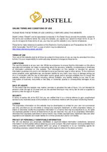 Microsoft Word - Terms & Conditions 2010.doc