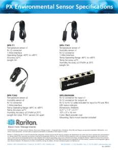 Computing / Computer hardware / Measuring instruments / Sensors / Network management / Raritan Inc. / Nvidia Ion / Intelligent Platform Management Interface / 1-Wire / Out-of-band management / System administration / Information technology management