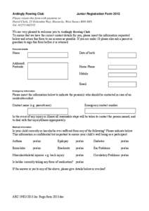 Microsoft Word - Jnr. Regn form 2013.doc