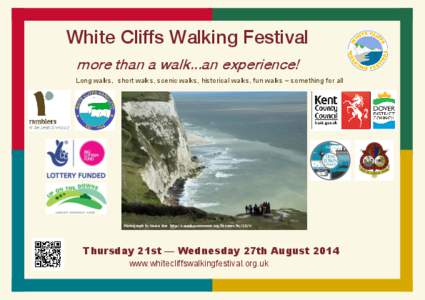 White Cliffs Walking Festival more than a walk...an experience! Long walks, short walks, scenic walks, historical walks, fun walks ~ something for all Photograph by Karen Roe http://creativecommons.org/licenses/by/2.0/#