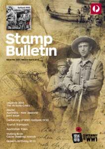Issue No[removed]March–April[removed]Legends 2015 The Victoria Cross ANZAC Australia – New Zealand