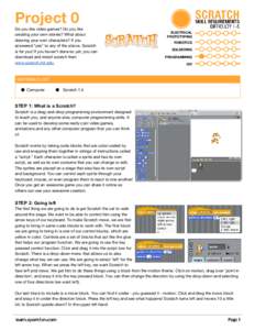Visual programming languages / Scratch / User interface techniques / Sprite / Drag and drop / Mouse / Computing / Software / Humanâ€“computer interaction
