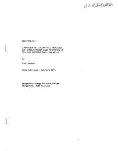 UGR_011 - "Comparison of Conventional Hydraulic and water/Nitrogen foam Fracturing in Two Ohio Devonian Shale Gas Wells."