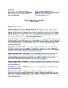 Microsoft Word - What's_New_in_NH_Winter_2013_FINAL.doc