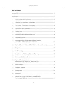 Table of Contents  Table of Contents Acronym List..................................................................................................................... 15 Introduction......................................