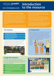 www.virtualquarry.co.uk  Introduction to the resource  Customise the Curriculum