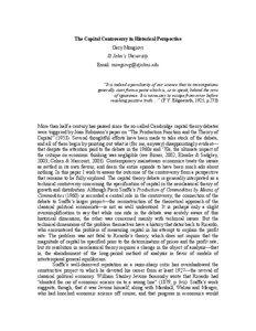 Prices of production / Piero Sraffa / Supply and demand / Price / Surplus value / Classical economics / General equilibrium theory / Commodity / Factors of production / Economics / Marxist theory / Cambridge capital controversy