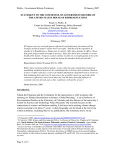 Science in society / Denialism / Politics of science / Roger A. Pielke / Politicization of science / Sheila Jasanoff / Union of Concerned Scientists / Pielke / Global warming / Roger A. Pielke /  Jr. / Politics / Climate change