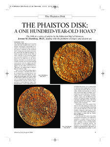 J corrected 9-24.ps, page 4 @ Preflight ( P.09-Phaistos Disc:Valley of the Thracians )