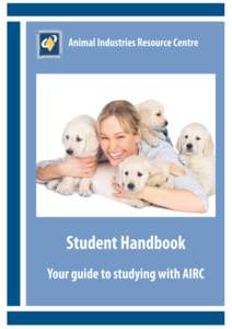 Student Handbook – Your guide for studying with AIRC  AIRC © AIRC 2014