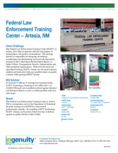 Microsoft PowerPoint - Federal Law Enforcement Training Center