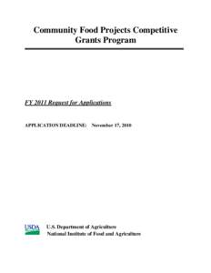 [DOC] Community Food Projects Competitive Grants Program