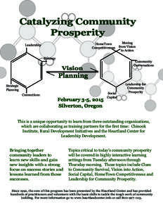 Catalyzing Community Prosperity HomeTown Competitiveness  Leadership