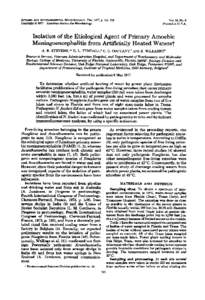 APPiun AND ENVIRONMENTAL MICROBIOLOGY, Dec. 1977, p[removed]Copyright © 1977 American Society for Microbiology Vol. 34, No.6 Printed in U.S.A.