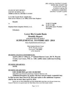 Las Cruces /  New Mexico / Lawsuit / Motion / Summary judgment