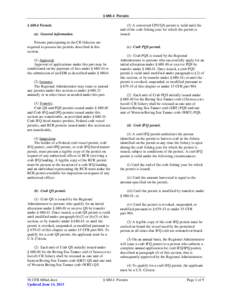 § 680.4 Permits (3) A converted CPO QS permit is valid until the end of the crab fishing year for which the permit is issued.  § 680.4 Permits.