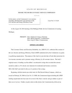 Weatherization / Newaygo County /  Michigan / Community Action Agencies / Energy Works Michigan / Low Income Home Energy Assistance Program / United States Department of Energy / Heating /  ventilating /  and air conditioning / Thermodynamics