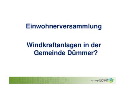 (Gemeinde Dümmer Bürgerversammlung [Kompatibilitätsmodus])