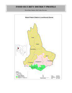 FOOD SECURITY DISTRICT PROFILE West Pokot District, Rift Valley Province