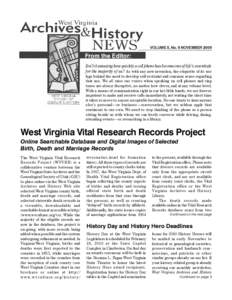 VOLUME X, No. 9 NOVEMBER[removed]From the Editor: Isn’t it amazing how quickly a cell phone has become one of life’s essentials for the majority of us? As with any new invention, the etiquette of its use