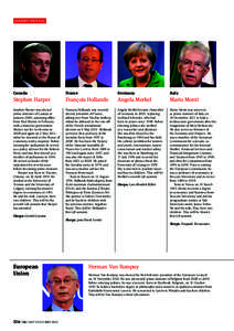 LEADERS’ pRofiLES  Canada France