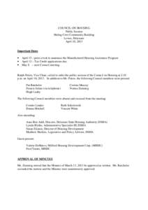 United States Department of Housing and Urban Development / Human geography / Urban geography / Affordable housing / Public housing / Urban decay