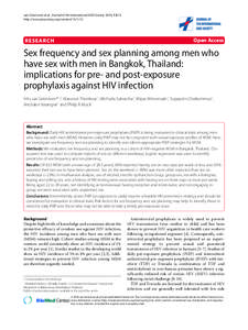van Griensven et al. Journal of the International AIDS Society 2010, 13:13 http://www.jiasociety.org/content[removed]Open Access  RESEARCH