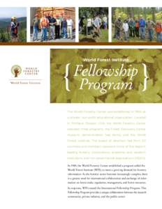 {  World Forest Institute Fellowship Program