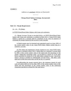 Page 53 of 60 EXHIBIT 5 (additions are underlined; deletions are [bracketed]) ***** Chicago Board Options Exchange, Incorporated Rules