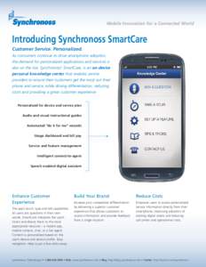 Personalization / World Wide Web / SmartCare / Information science / Human–computer interaction / Information retrieval