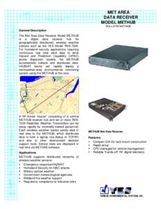 MET AREA DATA RECEIVER MODEL METHUB BULLETIN METHUB  General Description