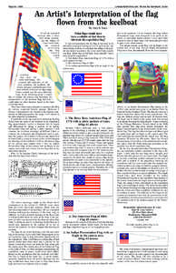 Page 8A • 2005  LewisandClarkTrail.com “Re-live the Adventure” Guide An Artist’s Interpretation of the flag flown from the keelboat