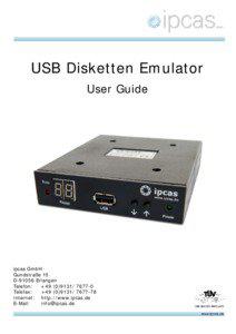 USB Floppy Emulator - Replace floppy disk drive with a USB Stick; save on USB-Stick