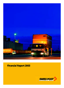 Financial Report 2003  1 Contents Financial commentary