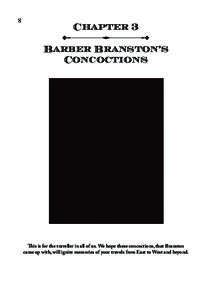 8  Chapter 3 Barber Branston’s Concoctions