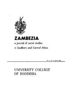 Colonialism / British South Africa Company / Federation of Rhodesia and Nyasaland / Matabeleland / Political history / Zimbabwe / Rhodesia / British Empire / Africa