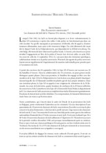 Samenvattingen / Résumés / Summaries  Lieven Saerens Des Flamands ordinaires ? Les chasseurs de Juifs de la Vlaamse SS à Anvers, 1942 (Seconde partie)