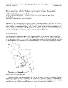 States and territories of India / Environmental engineering / Truss bridges / Ganges / Rivers of India / Jamuna Bridge / Padma Bridge / Padma River / Bridge scour / Water / Bridges / Riparian