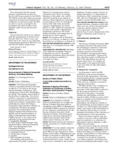 Federal Register / Vol. 80, NoMonday, February 23, Notices If we determine that the permit issuance requirements are met, the Service will issue a permit to the SWCD. The SWCD would then begin processing re