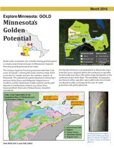 Geology / Volcanism / Greenstone belts / Geology of Minnesota / Natural history of Minnesota / Mining / Duluth Complex / Natural Resources Research Institute / South Pass greenstone belt