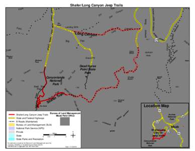 Outdoor recreation / Canyonlands National Park / Dead Horse Point State Park / Utah / Geography of the United States / Jeep trail