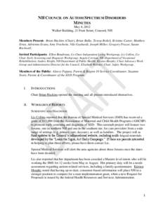 Autism / Pervasive developmental disorders / Neurological disorders / Childhood psychiatric disorders / Asperger syndrome / Managed care / Health / Psychiatry / Abnormal psychology