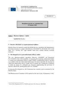 EUROPEAN COMMISSION HEALTH AND CONSUMERS DIRECTORATE-GENERAL Health systems and products Medicinal products – authorisations, EMA  PHARM 635