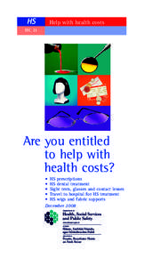 HS  Help with health costs HC 11