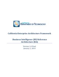 Business Intelligence (BI), Version 1.0 Final